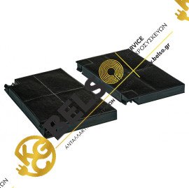 ΦΙΛΤΡΑ ΑΠΟΡΡΟΦΗΤΗΡΑ ΑΝΘΡΑΚΑ (ΣΕΤ 2 ΤΕΜ) WHIRLPOOL ELECTROLUX AEG 50248965001 481281728947 