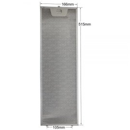 ΦΙΛΤΡΟ ΑΠΟΡΡΟΦΗΤΗΡΑ ΜΕΤΑΛΛΙΚΟ 166mmX515mm BOSCH SIEMENS PITSOS 00660232