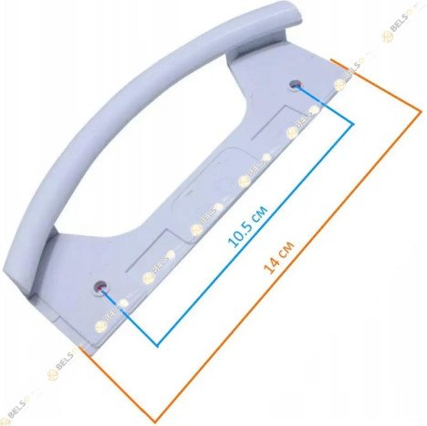 ΛΑΒΗ ΠΟΡΤΑΣ ΨΥΓΕΙΟΥ ΛΕΥΚΗ 142mm (105mm) BOSCH SIEMENS PITSOS 00096110 096110