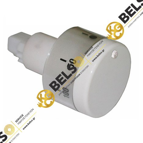 ΚΟΜΒΙΟ (ΚΟΥΜΠΙ) ΡΟΡ ΘΕΡΜΟΚΡΑΣΙΑΣ ΦΟΥΡΝΟΥ ΚΟΥΖΙΝΑΣ ΛΕΥΚΟ 50°C-250°C BOSCH SIEMENS PITSOS