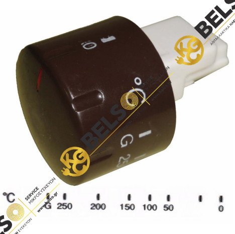 ΚΟΥΜΠΙ (ΚΟΜΒΙΟ) ΚΟΥΖΙΝΑΣ ΘΕΡΜΟΚΡΑΣΙΑΣ POP ΜΙΚΡΟ 50°C-250°C ΚΑΦΕ ELCO