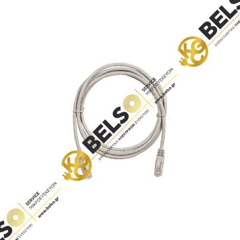 ΚΑΛΩΔΙΟΥ ΔΙΚΤΥΟΥ (Ethernet) UTP - CAT5e 3m ΣΕ ΓΚΡΙ ΧΡΩΜΑ