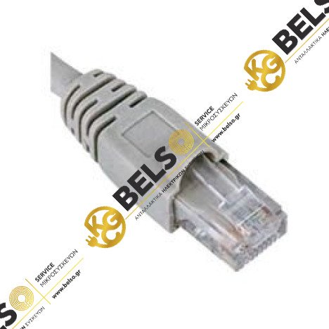 ΚΑΛΩΔΙΟΥ ΔΙΚΤΥΟΥ (Ethernet) UTP - CAT5e 5m ΣΕ ΓΚΡΙ ΧΡΩΜΑ