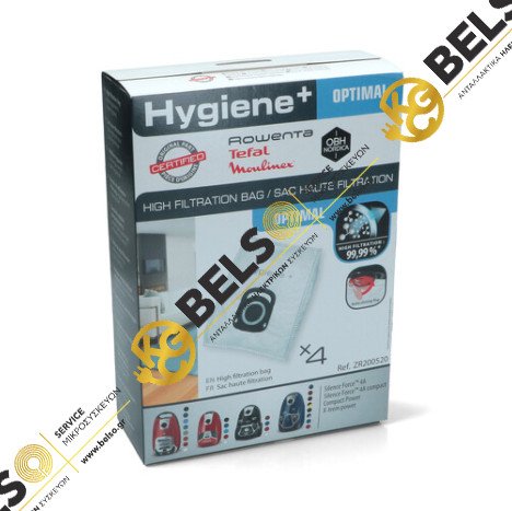 ΣΑΚΟΥΛΑ ΗΛΕΚΤΡΙΚΗΣ ΣΚΟΥΠΑΣ ΠΑΝΙΝΗ HEGIENE+ ROWENTA MOULINEX ZR200520 ORIGINAL