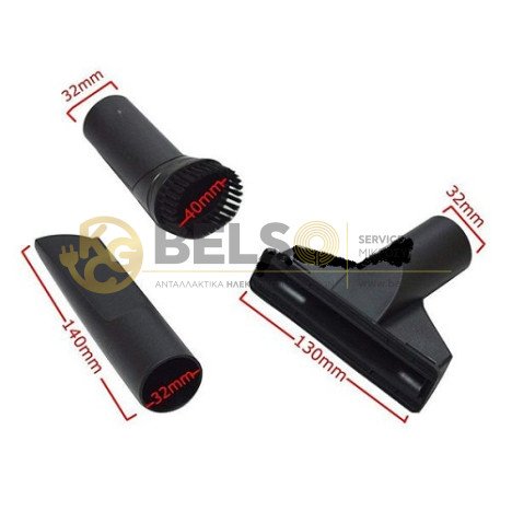 ΣΕΤ ΗΛΕΚΤΡΙΚΗΣ ΣΚΟΥΠΑΣ ΒΟΥΡΤΣΑΚΙ ΡΥΓΧΟΣ ΠΕΛΜΑΤΑΚΙ Φ32 