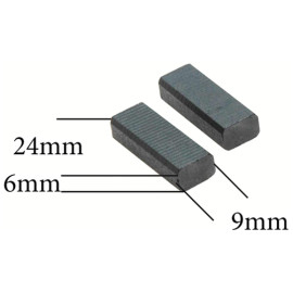 ΚΑΡΒΟΥΝΑΚΙΑ ΜΟΤΕΡ ΦΡΑΠΙΕΡΑΣ 6x9x24mm 2000RPM JOΗNΥ AK/2